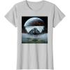 imageStar Wars The Mandalorian Season 3 Coruscant ampamp Starfighters TShirtSilver Grey