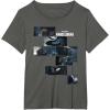 imageStar Wars The Mandalorian Season 3 Grogu BoKatan ampamp Armorer TShirtAsphalt Grey