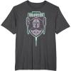 imageStar Wars The Mandalorian Season 3 Grogu Fierce Warrior N1 TShirtDark Heather Grey