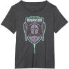 imageStar Wars The Mandalorian Season 3 Grogu Fierce Warrior N1 TShirtDark Heather Grey