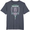 imageStar Wars The Mandalorian Season 3 Grogu Fierce Warrior N1 TShirtHeather Blue