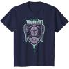 imageStar Wars The Mandalorian Season 3 Grogu Fierce Warrior N1 TShirtNavy Blue