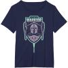 imageStar Wars The Mandalorian Season 3 Grogu Fierce Warrior N1 TShirtNavy Blue