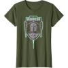 imageStar Wars The Mandalorian Season 3 Grogu Fierce Warrior N1 TShirtOlive Green