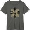 imageStar Wars The Mandalorian Season 3 Grogu Mandalore Warriors TShirtAsphalt Grey