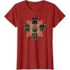 imageStar Wars The Mandalorian Season 3 Grogu Mandalore Warriors TShirtCranberry Red