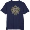 imageStar Wars The Mandalorian Season 3 Grogu Mandalore Warriors TShirtNavy Blue