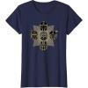 imageStar Wars The Mandalorian Season 3 Grogu Mandalore Warriors TShirtNavy Blue