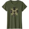 imageStar Wars The Mandalorian Season 3 Grogu Mandalore Warriors TShirtOlive Green