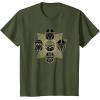 imageStar Wars The Mandalorian Season 3 Grogu Mandalore Warriors TShirtOlive Green