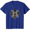 imageStar Wars The Mandalorian Season 3 Grogu Mandalore Warriors TShirtRoyal Blue