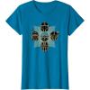 imageStar Wars The Mandalorian Season 3 Grogu Mandalore Warriors TShirtSapphire Blue