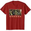 imageStar Wars The Mandalorian Season 3 Grogu in IG12 Yes Yes No TShirtCranberry Red