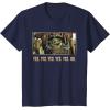 imageStar Wars The Mandalorian Season 3 Grogu in IG12 Yes Yes No TShirtNavy Blue