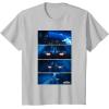 imageStar Wars The Mandalorian Season 3 Hyperspace Mission TShirtSilver Grey