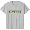 imageStar Wars The Mandalorian Season 3 Logo Grogu Disney TShirtSilver Grey