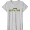 imageStar Wars The Mandalorian Season 3 Logo Grogu Disney TShirtSilver Grey