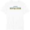 imageStar Wars The Mandalorian Season 3 Logo Grogu Disney TShirtWhite