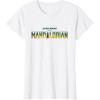 imageStar Wars The Mandalorian Season 3 Logo Grogu Disney TShirtWhite