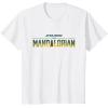 imageStar Wars The Mandalorian Season 3 Logo Grogu Disney TShirtWhite