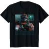 imageStar Wars The Mandalorian Season 3 Paz Vizsla Battles TShirtBlack