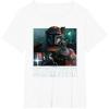 imageStar Wars The Mandalorian Season 3 Paz Vizsla Battles TShirtWhite