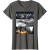 imageStar Wars The Mandalorian Season 3 Pirate Battle Concept Art TShirtAsphalt Grey