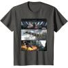 imageStar Wars The Mandalorian Season 3 Pirate Battle Concept Art TShirtAsphalt Grey