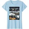 imageStar Wars The Mandalorian Season 3 Pirate Battle Concept Art TShirtBaby Blue