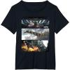 imageStar Wars The Mandalorian Season 3 Pirate Battle Concept Art TShirtBlack
