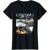 imageStar Wars The Mandalorian Season 3 Pirate Battle Concept Art TShirtBlack