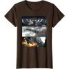 imageStar Wars The Mandalorian Season 3 Pirate Battle Concept Art TShirtBrown