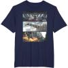 imageStar Wars The Mandalorian Season 3 Pirate Battle Concept Art TShirtNavy Blue