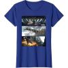 imageStar Wars The Mandalorian Season 3 Pirate Battle Concept Art TShirtRoyal Blue