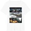 imageStar Wars The Mandalorian Season 3 Pirate Battle Concept Art TShirtWhite
