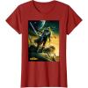 imageStar Wars The Mandalorian Season 3 Poster Design TShirtCranberry Red