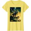 imageStar Wars The Mandalorian Season 3 Poster Design TShirtLemon Yellow