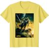 imageStar Wars The Mandalorian Season 3 Poster Design TShirtLemon Yellow