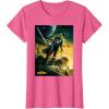 imageStar Wars The Mandalorian Season 3 Poster Design TShirtPink Heather
