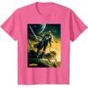 imageStar Wars The Mandalorian Season 3 Poster Design TShirtPink Heather
