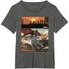 imageStar Wars The Mandalorian Season 3 Raptor Rescue Concept Art TShirtAsphalt Grey