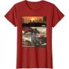 imageStar Wars The Mandalorian Season 3 Raptor Rescue Concept Art TShirtCranberry Red