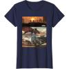 imageStar Wars The Mandalorian Season 3 Raptor Rescue Concept Art TShirtNavy Blue