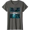 imageStar Wars The Mandalorian Season 3 StarCrossed Lovers TShirtAsphalt Grey