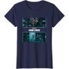 imageStar Wars The Mandalorian Season 3 StarCrossed Lovers TShirtNavy Blue