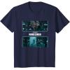 imageStar Wars The Mandalorian Season 3 StarCrossed Lovers TShirtNavy Blue
