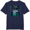imageStar Wars The Mandalorian Season 3 StarCrossed Lovers TShirtNavy Blue
