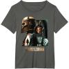 imageStar Wars The Mandalorian Season 3 the Armorer and BoKatan TShirtAsphalt Grey