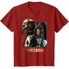imageStar Wars The Mandalorian Season 3 the Armorer and BoKatan TShirtCranberry Red