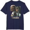 imageStar Wars The Mandalorian Season 3 the Armorer and BoKatan TShirtNavy Blue